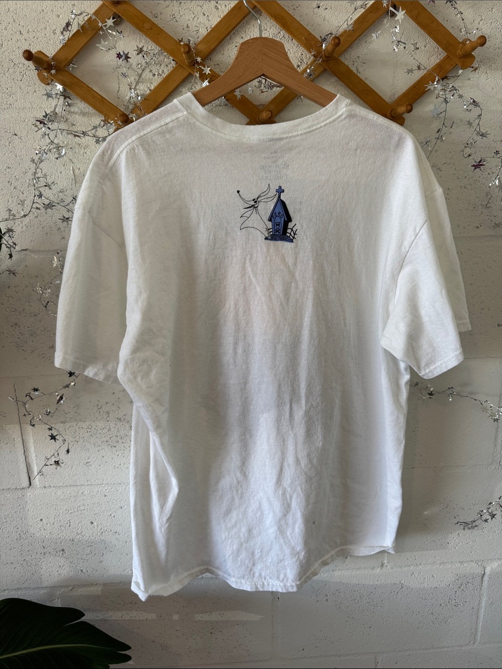 The Nightmare Before Christmas Jack & Sally Graphic Tee - White - Picture 5 of 5